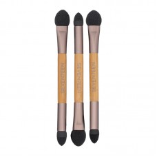 Seventeen Eyes Sponge Applicators 3pcs Bamboo Handle